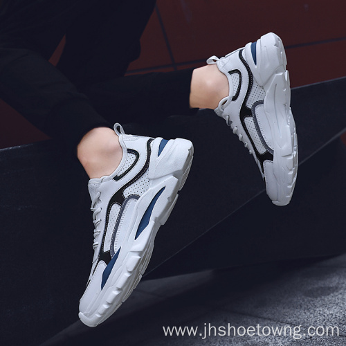 fashion design breathable flat casual men shoes